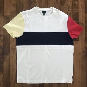 J.Crew Always 1994 T-shirt In Navy Colorblock